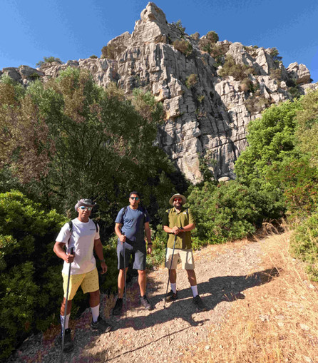 hiking during marbella day trips