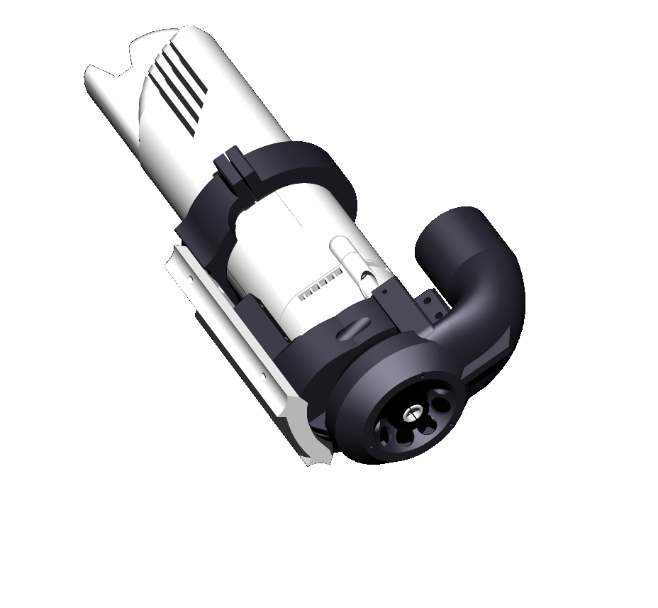 Miniaturbild: MPCNC 525 Kress 1050 Spindelhalter mit Absaugadapter