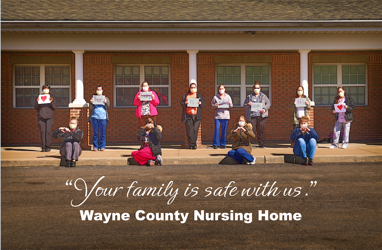 Frontline Workers at the Wayne County Nursing Home