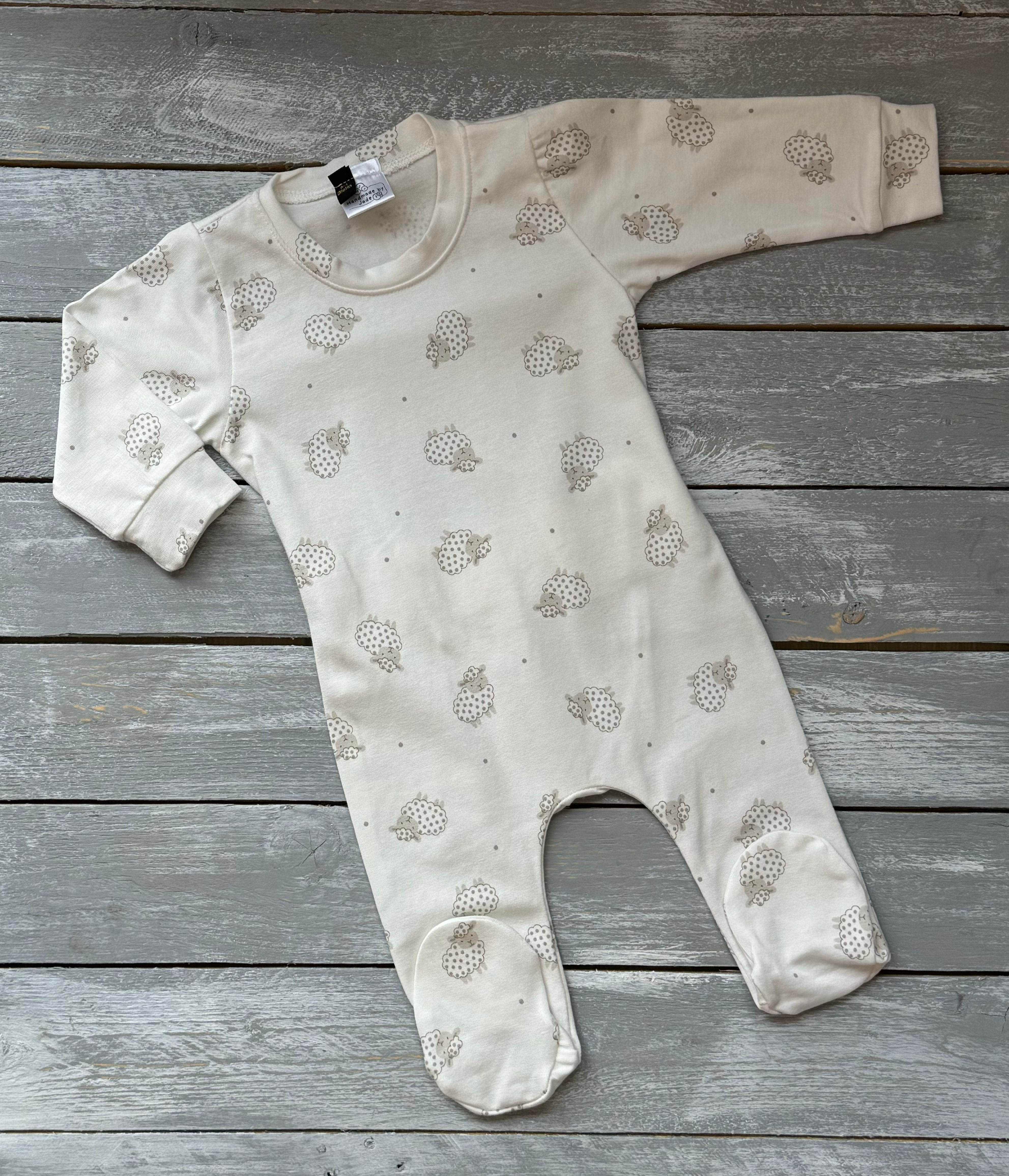Neutral Sheep Babygrow