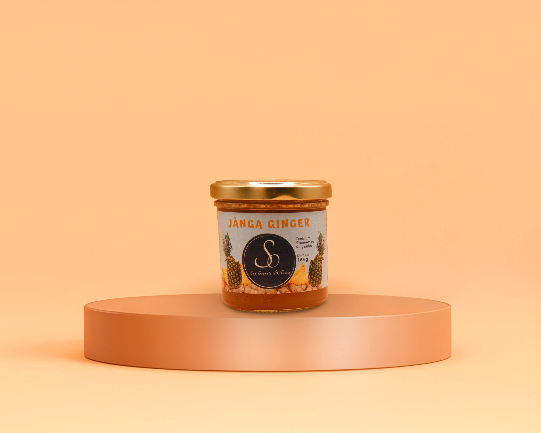 JANGA Ginger - Confiture Ananas Gingembre