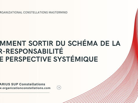 Comment Sortir du Schéma de la Sur-Responsabilité — Une Perspective Systémique