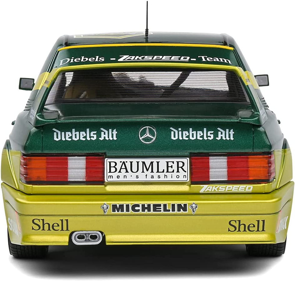 Thumbnail: 1992 MERCEDES BENZ 190 W201 EVO II DTM 1/18 DIECAST CAR BY SOLIDO 1801009