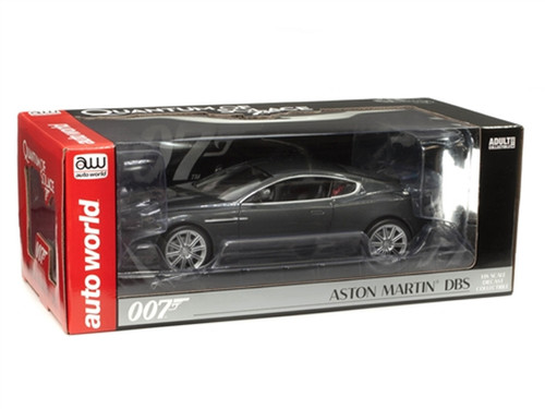 ASTON MARTIN DBS QUANTUM JAMES BOND 1/18 DIECAST CAR BY AUTO WORLD
