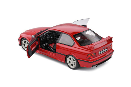 1994 BMW E36 M3 COUPE STREETFIGHTER RED 1/18 DIECAST CAR MODEL BY
