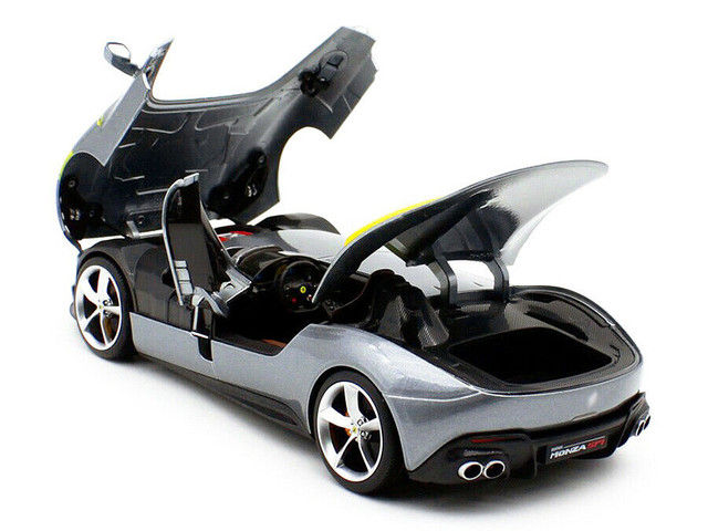 Thumbnail: FERRARI MONZA SP-1 SILVER 1/18 SCALE DIECAST CAR MODEL BY BBURAGO 16013