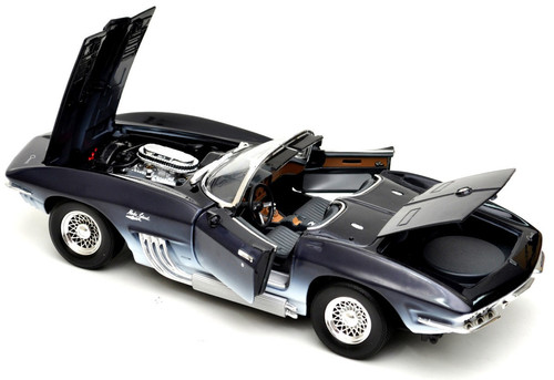 コルベット マコシャーク　1/18 1961 Chevrolet Corvette Mako Shark Dark Blue 1/18 Diecast Model