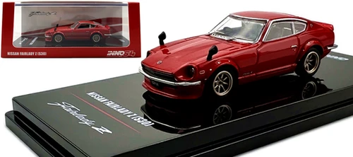 NISSAN FAIRLADY Z 240Z S30 RED 1/64 SCALE DIECAST CAR MODEL BY