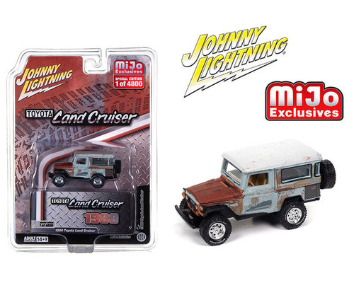 1980 TOYOTA LAND CRUISER PATINA 1/64 DIECAST CAR MODEL JOHNNY
