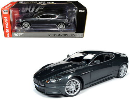 ASTON MARTIN DBS QUANTUM JAMES BOND 1/18 DIECAST CAR BY AUTO WORLD