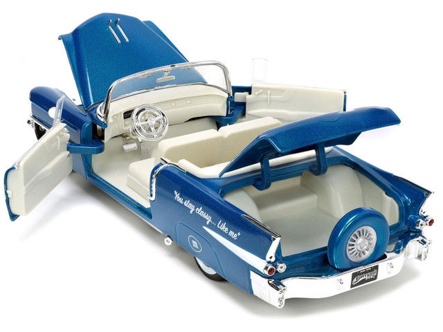 Thumbnail: 1956 CADILLAC ELDORADO & M&M FIGURE 1/24 DIECAST CAR BY JADA TOYS 33726