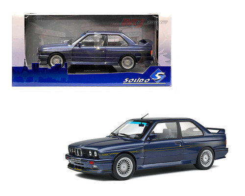 BMW ALPINA B6 3.5S MAURITUS BLUE 1990 1/18 DIECAST CAR MODEL