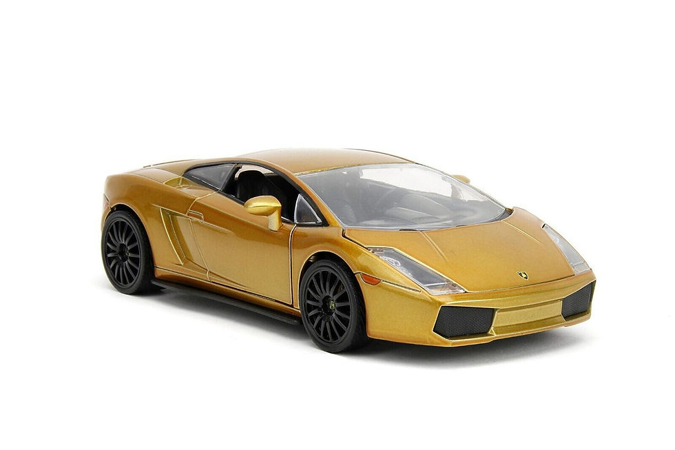 Thumbnail: LAMBORGHINI GALLARDO GOLD FAST X FAST & FURIOUS 1/24 DIECAST CAR JADA TOYS 34924
