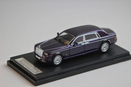 ROLLS ROYCE PHANTOM VII MYSTERIOUS PURPLE 1/64 DIECAST CAR MODEL