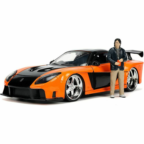 1995 MAZDA RX-7 WIDEBODY FAST & FURIOUS WITH HAN FIGURE 1/24