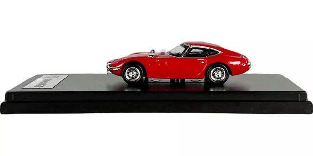 Thumbnail: TOYOTA 2000 GT 2000GT RED 1/64 SCALE DIECAST CAR MODEL BY LCD MODELS LCD2000RD