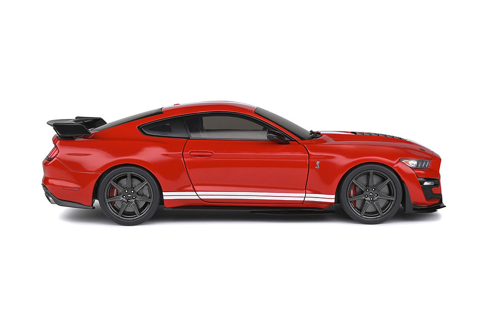 Thumbnail: 2020 FORD MUSTANG SHELBY GT500 FAST TRACK RED 1/18 DIECAST CAR BY SOLIDO 1805903