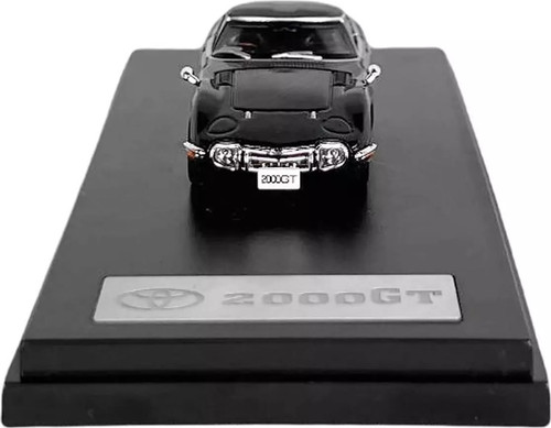 TOYOTA 2000 GT 2000GT BLACK 1/64 SCALE DIECAST CAR MODEL BY LCD