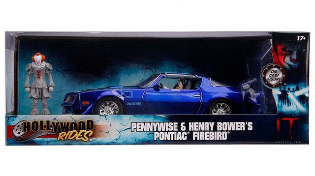 Thumbnail: PENNYWISE & HENRY BOWERS PONTIAC FIREBIRD FIGURE 1/24 CAR BY JADA TOYS 31118
