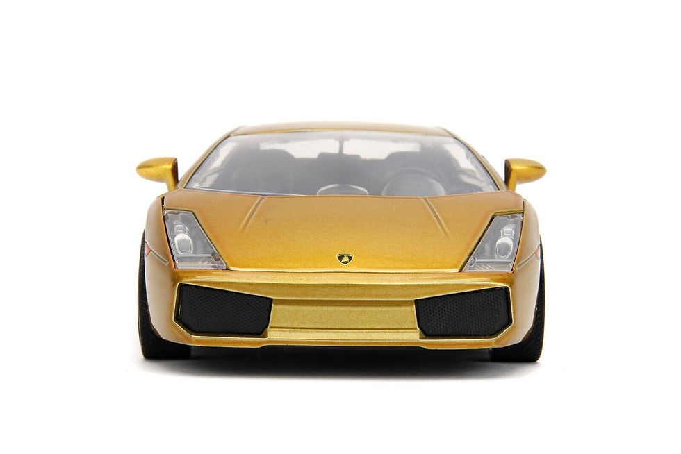 Thumbnail: LAMBORGHINI GALLARDO GOLD FAST X FAST & FURIOUS 1/24 DIECAST CAR JADA TOYS 34924