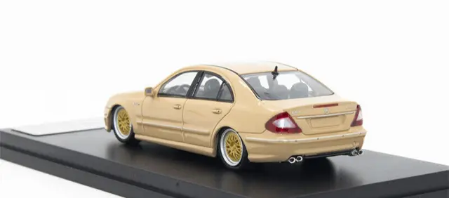 Thumbnail: MERCEDES BENZ E63 AMG W211 BEIGE 699 MADE 1/64 DIECAST CAR MODEL BY MK MODELS