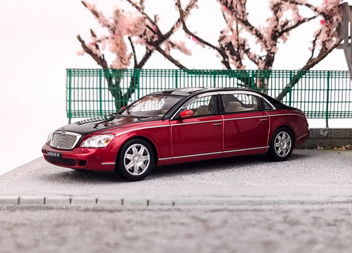 Maybach62ミニカー AUTOart 1:43 Maybach 62 LWB, Light Blue/Dark Blue