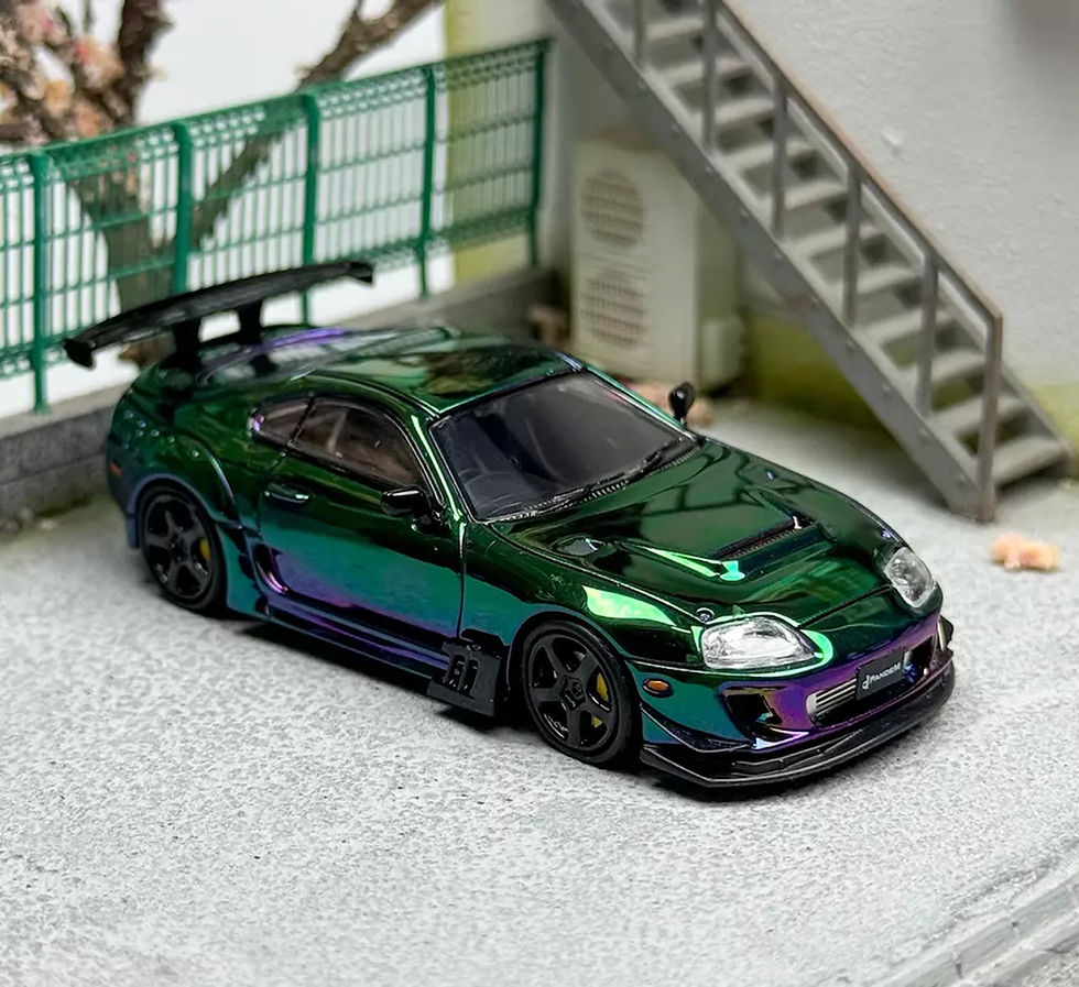 Thumbnail: TOYOTA SUPRA A80Z PANDEM CHAMELEON 1/64 DIECAST CAR MODEL BY LMLF MODELS LMLF