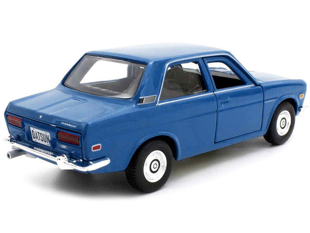 Thumbnail: 1971 DATSUN 510 BLUE JDM 1/24 SCALE DIECAST CAR MODEL BY MAISTO 31518