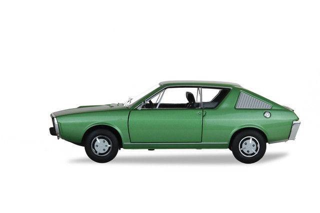 Thumbnail: 1976 RENAULT 17 PH. 1 VERT METAL VERNIS 1/18 DIECAST CAR BY SOLIDO1803701