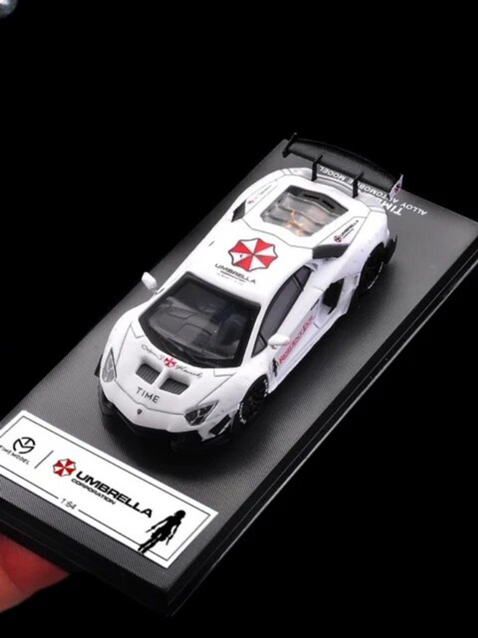 Thumbnail: LAMBORGHINI AVENTADOR LP-700 RESIDENT EVIL 1/64 SCALE DIECAST CAR MODEL BY TIME