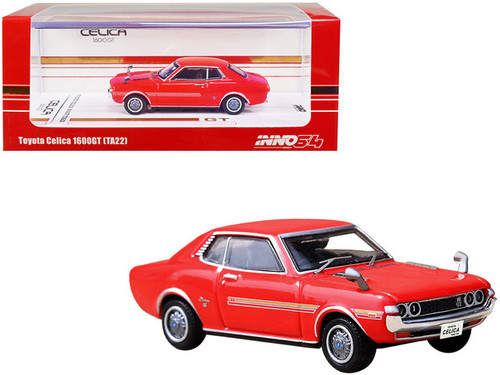 TOYOTA CELICA 1600GT TA22 1/64 SCALE DIECAST CAR MODEL INNO64 IN64