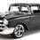 Thumbnail: 1957 CHEVROLET 150 RESTOMOD BLACK 1/18 SCALE DECAST CAR MODEL BY ACME 1807012