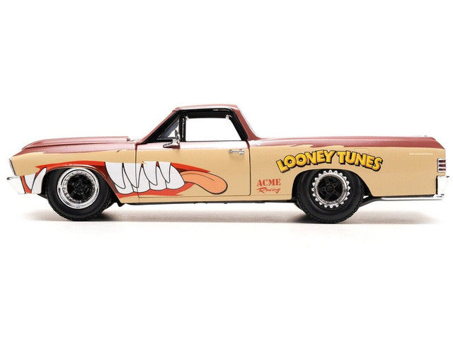 Thumbnail: 1967 CHEVROLET EL CAMINO & TAZ FIGURE LOONEY TUNES 1/24 CAR BY JADA TOYS 35130
