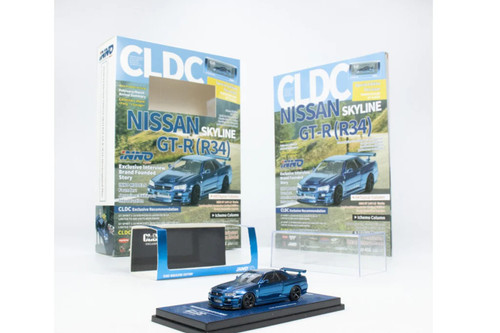 1/64 INNO 64 日産 GTR(R34)ブルークローム CLDC限定 1/64 INNO 64 日産 GTR(R34)ブルークローム CLDC限定 - メルカリ