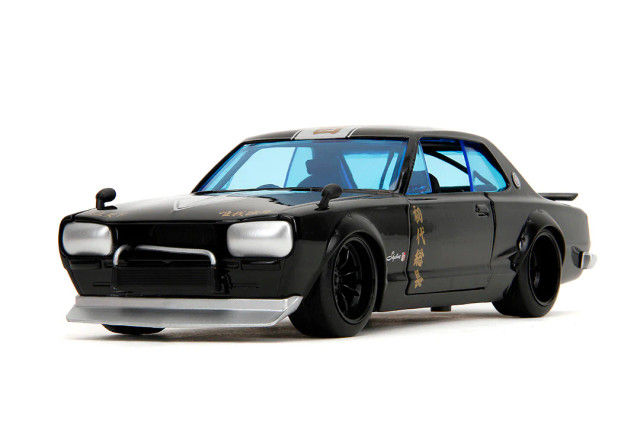 Thumbnail: 1971 NISSAN SKYLINE 2000GT TOKYO REVENGERS MIKEY FIGURE 1/24 BY JADA TOYS 34698