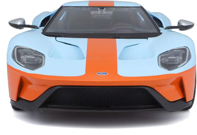 Thumbnail: 2017 FORD GT LIGHT BLUE GULF 1/18 SCALE DIECAST CAR MODEL BY MAISTO 31384