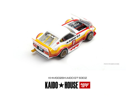 DATSUN FAIRLADY Z 240Z GT V1 RED 1/64 SCALE DIECAST CAR BY KAIDO