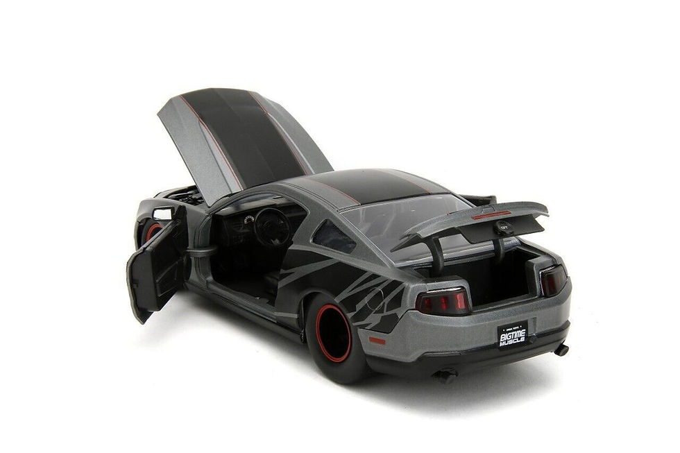 Thumbnail: 2010 FORD MUSTANG GT MATT GRAY FORD 1/24 DIECAST CAR BY JADA TOYS 34210