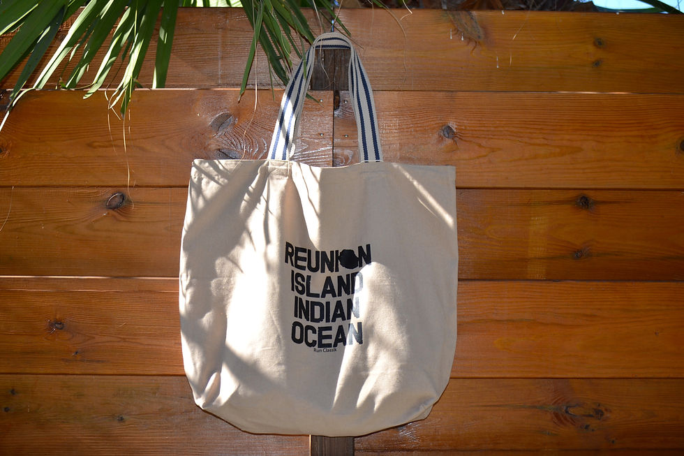 Sac de Plage Run – Coton Recyclé & Polyester Recyclé désert logo noir
