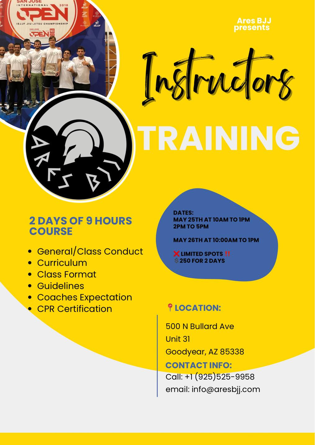Instructors Course