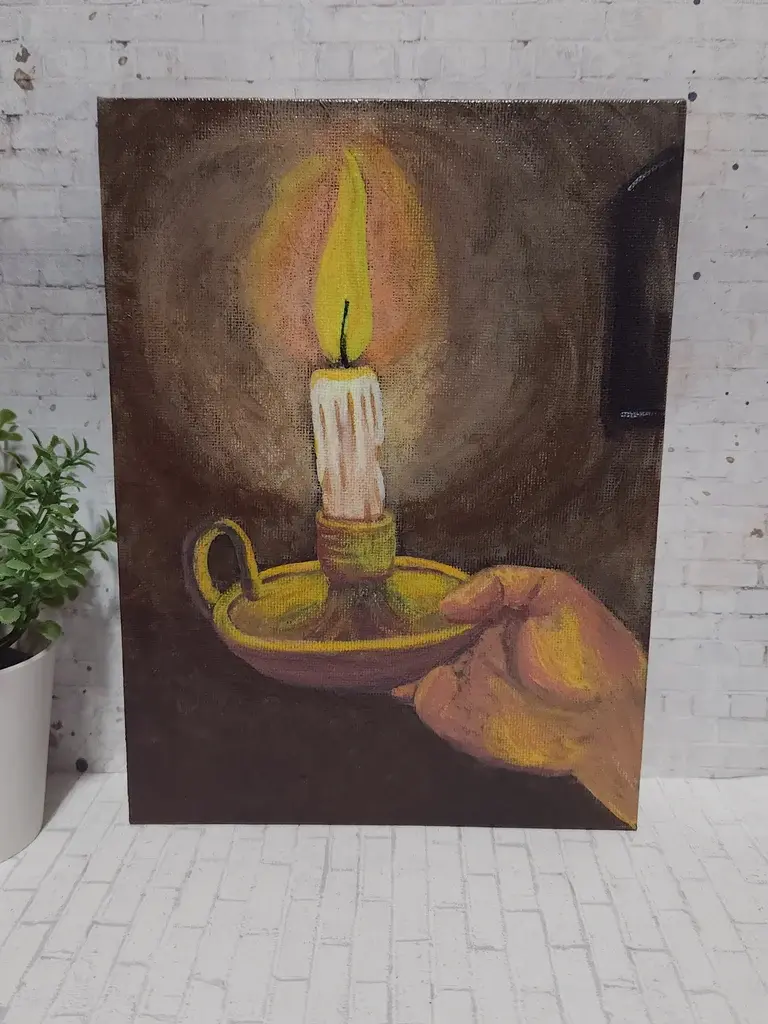 Thumbnail: Light in the Dark | Original 6 x 8