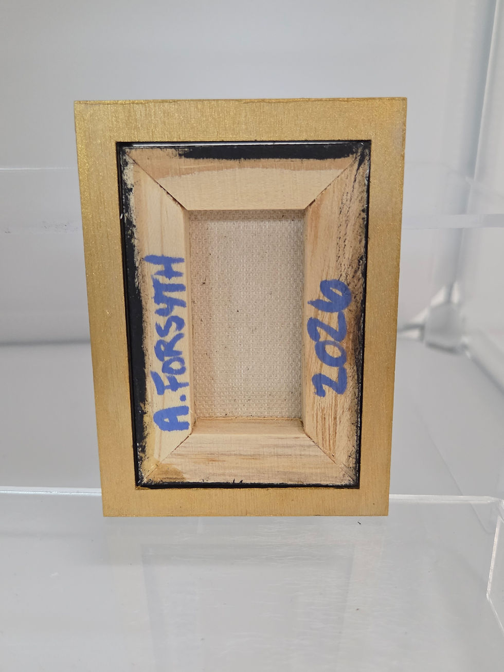 Thumbnail: Enoch | 2in x 3in Canvas Mini Painting