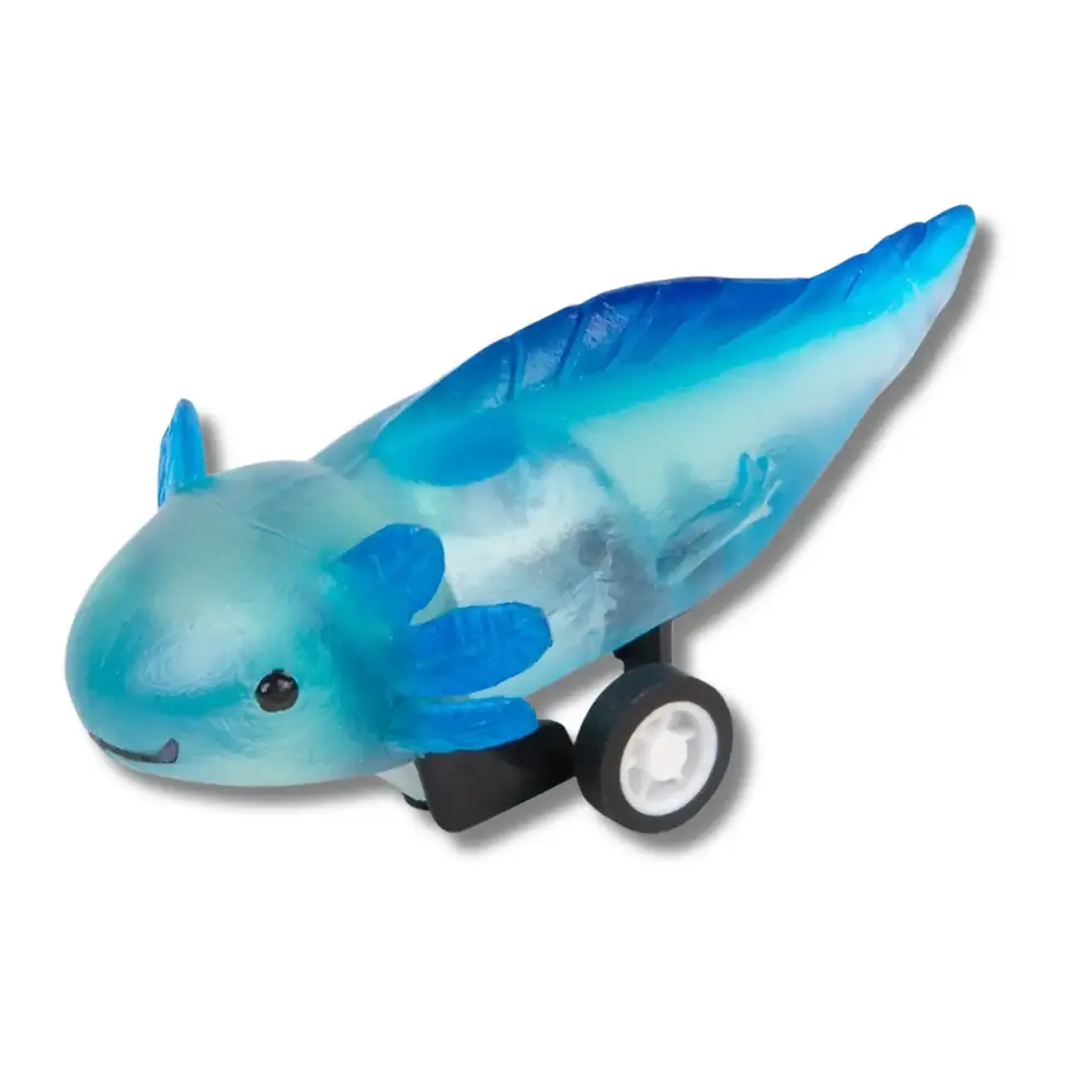 Thumbnail: Axolotl Pull Back Car Fidget Kids Toy- Assorted