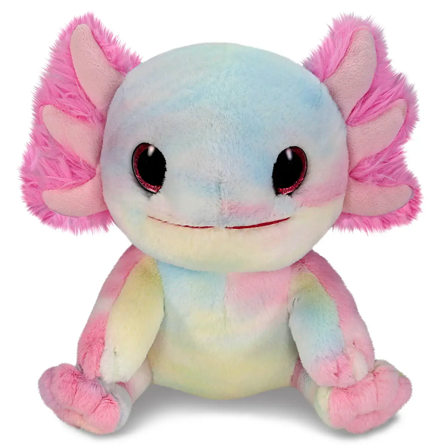 Plush - Rainbow Axolotl 8"