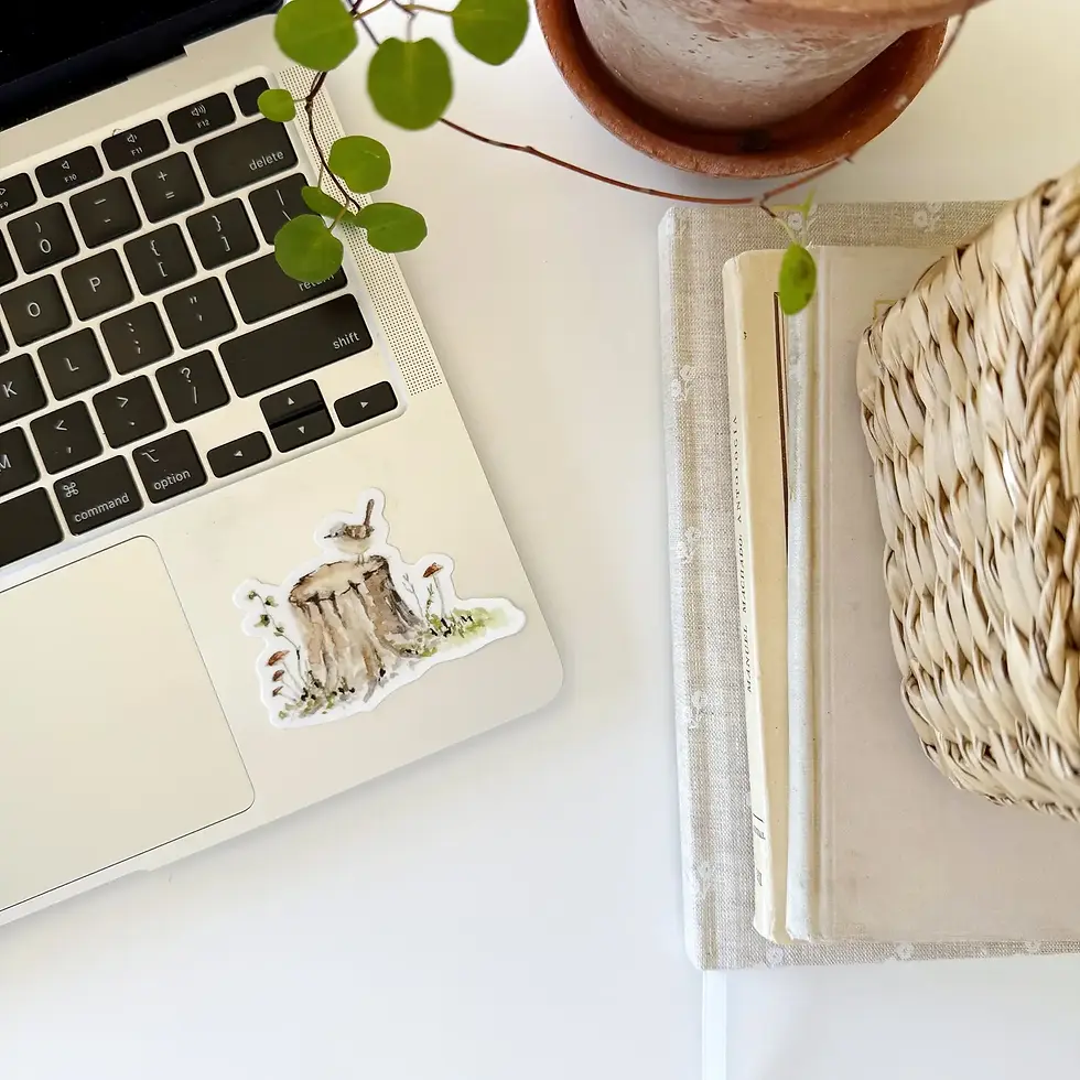 Thumbnail: Tree Stump Sticker