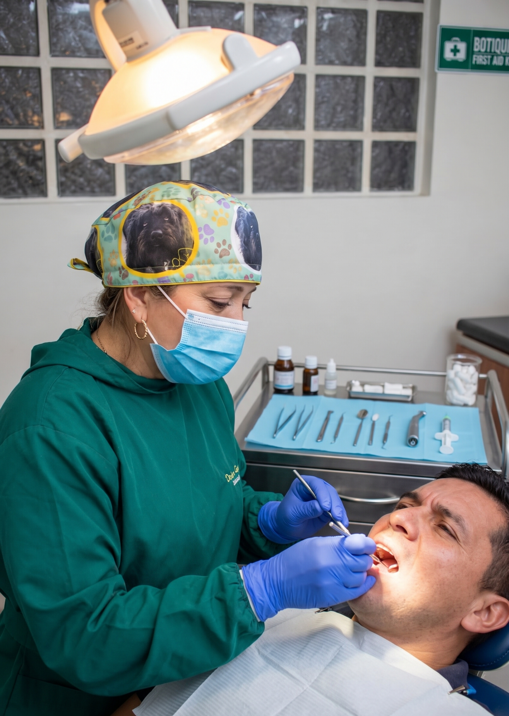 Atención profesional de urgencia odontológica