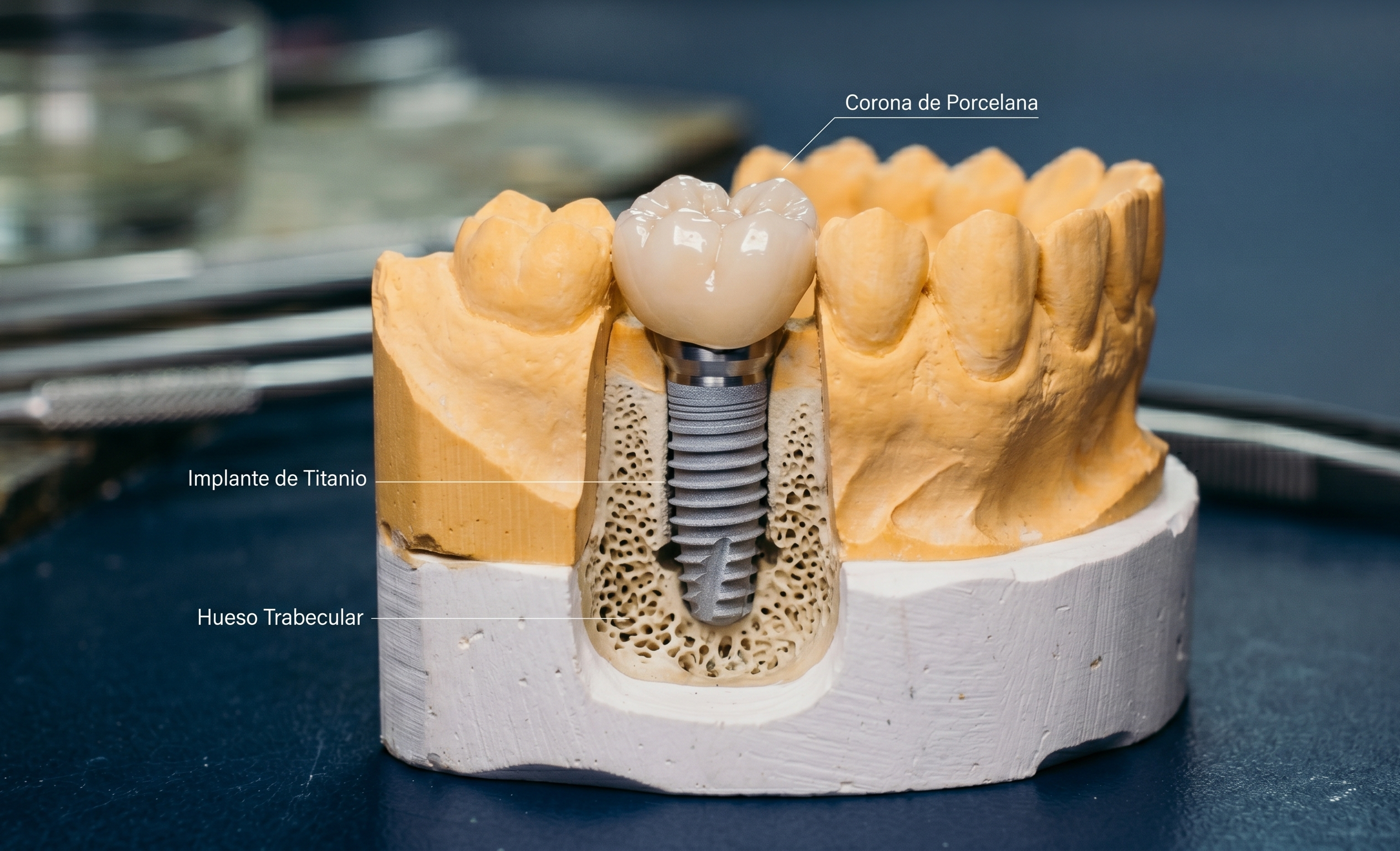 Implante dental moderno