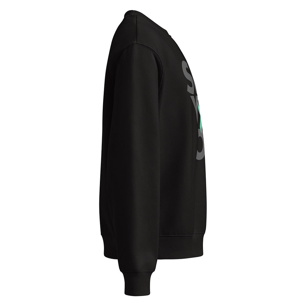 Thumbnail: Oversized Sexual Assault Awareness heavyweight sweatshirt