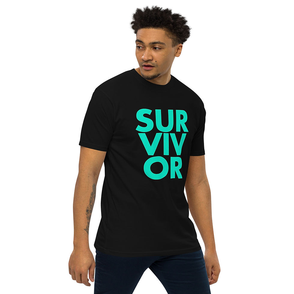 Thumbnail: Men’s Sexual Assault Awareness premium heavyweight tee
