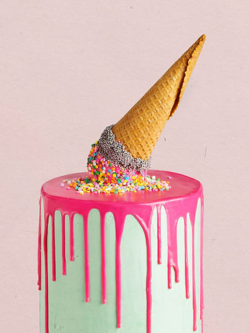Decorated Birthday Cake